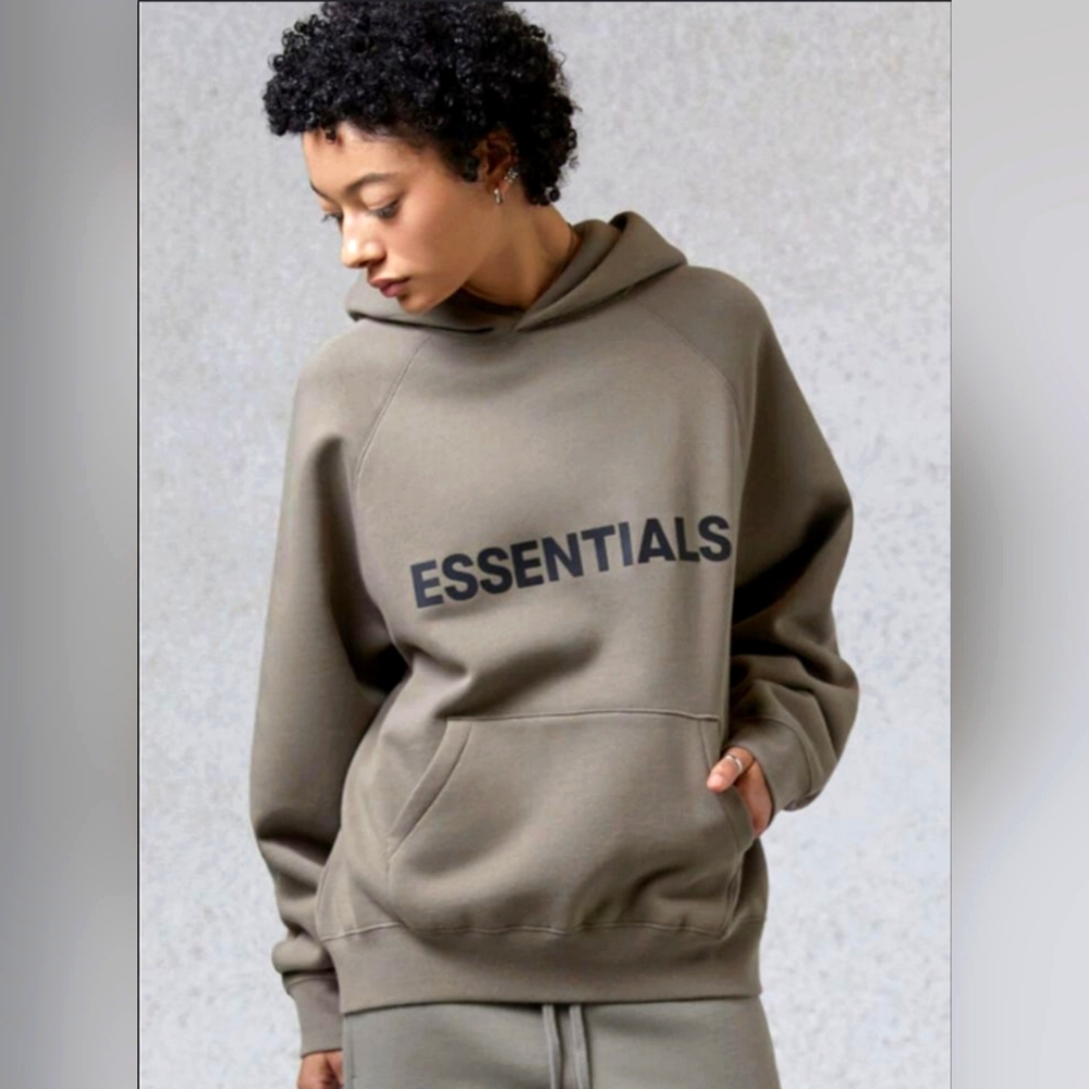 NWOTAuthentic Essentials Fear of godUnisex hoodie Sz XL - Picture 1 of 5